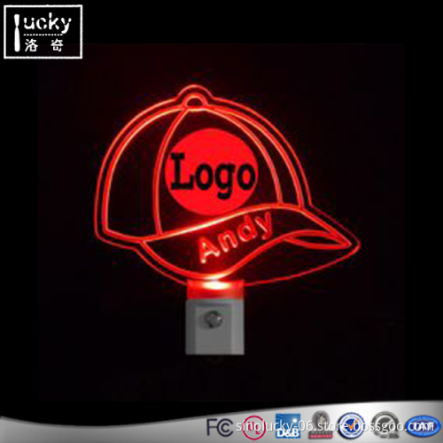 Table Acrylic 3D LED Night Light,Luminite Acrylic Glass LED Light